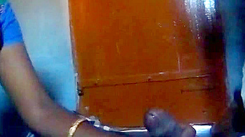 Tamil Babe Squeezing Her Lover’s Dick in a Mind-Blowing Handjob