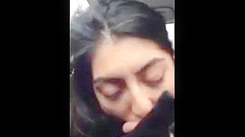 Indian Teen Deepa Sucks Dick In Car, Making Noisy Slurping Sounds