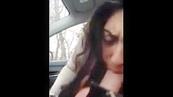 Indian Teen Deepa Sucks Dick In Car, Making Noisy Slurping Sounds