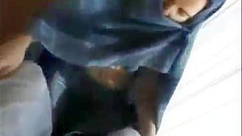 Muslim Wife Sucks Dick Like a Whore, Hubby Cums Hard