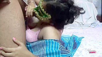 Indian Bhabhi with a Juicy Ass Rides Dick Like a Whore, Hardcore Sex Session