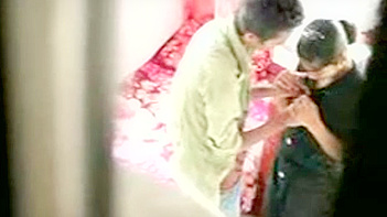 Indian Couple Caught on Cam Fucking Like Rabbits