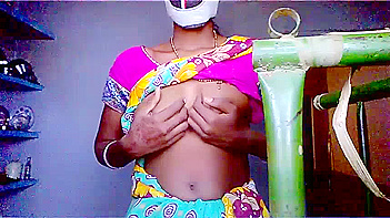 Wild Indian Babe with Huge Tits Caught on Hidden Cam Getting Fucked Raw