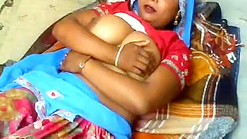 Indian Bhabhi with Fucking Huge Tits Screams While Getting Pounded Hard