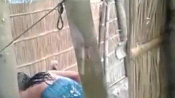 Desi Chick Gets Fucked Wild in Outdoor Shower, Watch Her Scream!
