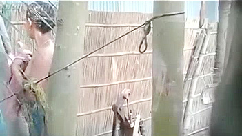 Desi Chick Gets Fucked Wild in Outdoor Shower, Watch Her Scream!