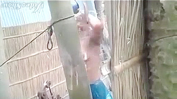 Desi Chick Gets Fucked Wild in Outdoor Shower, Watch Her Scream!