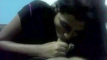 Indian College Girl Seducing Her Lover With A Mind-Blowing Blowjob