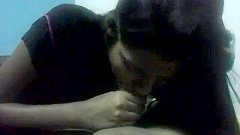 Indian College Girl Seducing Her Lover With A Mind-Blowing Blowjob