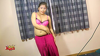 Rupali Stripped Outta That Red Salwar Suit, Pussy Shining Bright