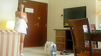 Indian Aunty Gets Naked, Servant Watching Her Steamy Moves