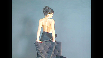 Bollywood Babe in Tight Black Dress Gets Filmed Naked by Boyfriend