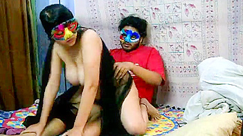 Indian Aunty Savita with Juicy Big Boobs Banging Hard