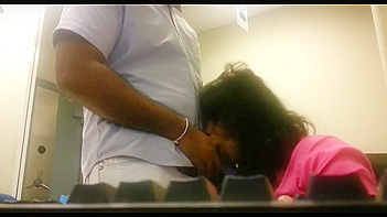 Indian Babe Sucks Dick Like a Whore in Stealth Voyeur XXX Scene