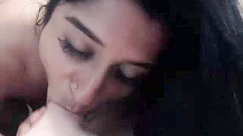 Indian GF Porn - NRI Babe Sucking Thick, Meaty Cock Like a Whore