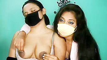 Indian Lesbians Camming, Sucking Tits, and Finger Fisting Like Wild Bitches