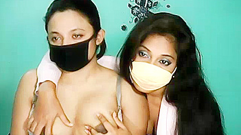 Indian Lesbians Camming, Sucking Tits, and Finger Fisting Like Wild Bitches