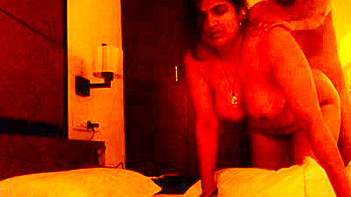 Indian Aunty Gets Pounded From Behind by Horny Hubby
