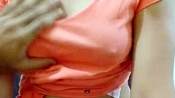 Indian Bitch Gets Her Massive Tits Fondled Like a Damn Pro