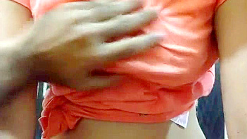 Indian Bitch Gets Her Massive Tits Fondled Like a Damn Pro