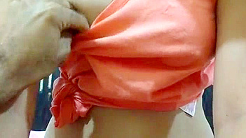 Indian Bitch Gets Her Massive Tits Fondled Like a Damn Pro