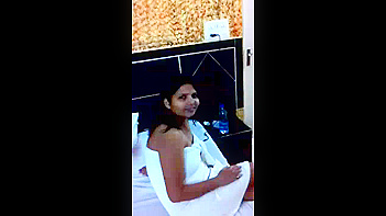 Indian Bhabhi Wraps Towel After Mind-Blowing Honeymoon Sex Session
