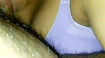 Chubby Sexy Indian Wife Sucking Cock in White Bra, Fucked Hard & Cursed Loud