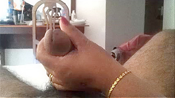 Indian Housewife Gives Mind-Blowing Handjob, Sucking Dick Like a Whore