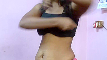 Amateur Bhabhi Stripping Down In Bedroom With Husband, Naughty Action Unleashed