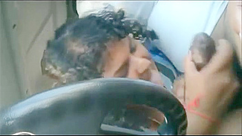 Tamil Bhabhi Sucks Dick in Car, Chubby Slut Devours Lover Like a Whore