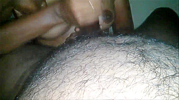 Wife Handjob Action with a Juicy Cumshot Finale