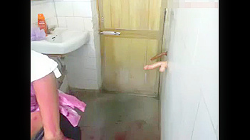 Babe Gets Wild with Dildo During Holi Bathroom Orgy Fest