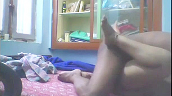 Reshma, Dark-Skinned Indian Sex Goddess Riding Cock Like a Whore