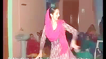 Indian Aunty From Haryana Dances Seductively at Wild Party