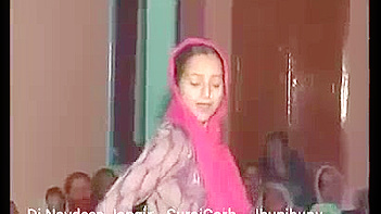 Indian Aunty From Haryana Dances Seductively at Wild Party