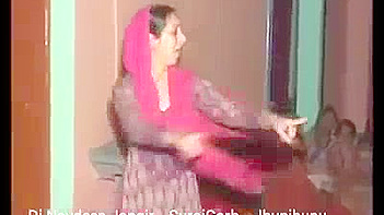 Indian Aunty From Haryana Dances Seductively at Wild Party