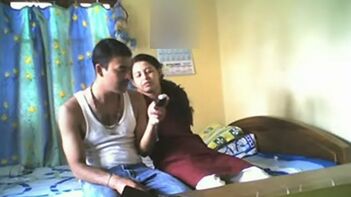 Indian Couple Caught in Intense Passionate Sex Session Online