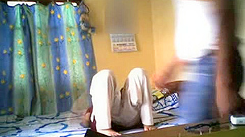 Indian Couple Caught in Intense Passionate Sex Session Online