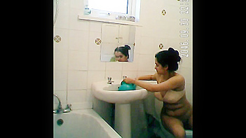 Indian Chick Strips Down and Takes a Steamy Bath - Damn, She's Insanely Sexy!