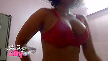 Horny Lily Dirty Talking, Seductively Teasing Fans with Filthy Whispers and Sultry Moves