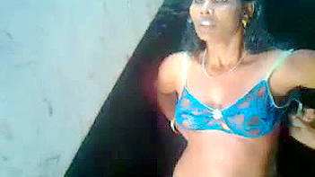 Indian Maid Gets Soaked in the Shower, Drenched Pussy, Filthy Sex Tape