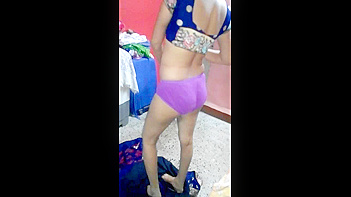 Desi Babe in Blue Sari Rides Dick Like a Whore