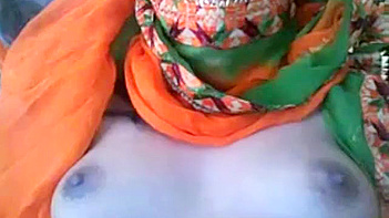 Newly Married Rajhastani Wife Showing Off Her Juicy Boobs and Tight Pussy