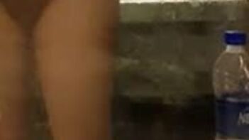 Indian Wife Hemlata Shows Off Her Curvy Body in the Shower