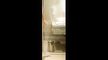 Indian Wife Hemlata Shows Off Her Curvy Body in the Shower