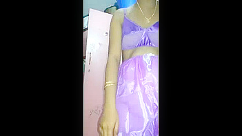 Indian Wife Shows Off Her Curves Changing Clothes In The Bedroom
