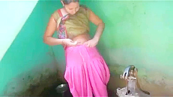 Desi Aunty Palak in Tight Lingerie Teasing the Shit Out of Me