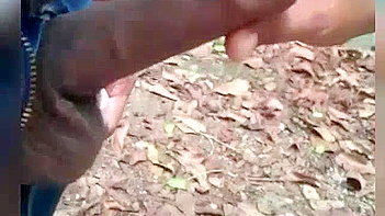 Indian GF Gives Mind-Blowing Outdoor Cock Rubbing Blowjob, Sucks Dick Like a Whore