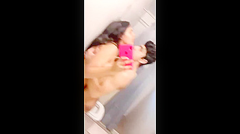 18-Yr-Old Indian Chick Gets Wild in Shower With BF, Soaking Wet & Dirty Talk Non-Stop
