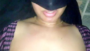 Damn Hot Indian Bhabhi Sucks Dick Like a Whore With Mask On, Fucking Sexy As Hell
